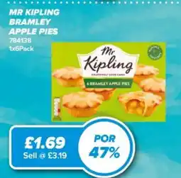 Bestway Mr Kipling bramley apple pies offer