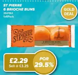 Bestway St pierre 6 brioche buns offer