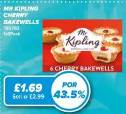 Bestway Mr Kipling cherry bakewells offer
