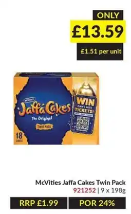 Musgrave MarketPlace McVities Jaffa Cakes Twin Pack offer