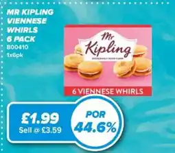 Bestway Mr Kipling viennese whirls offer