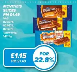 Bestway McVitie's Slices offer