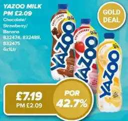 Bestway Yazoo milk offer