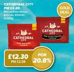 Bestway Cathedral city our mature cheddar offer
