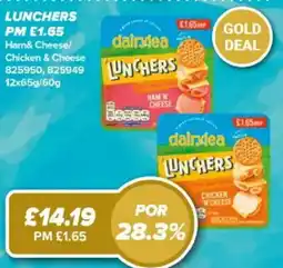 Bestway DairyLea lunchers offer
