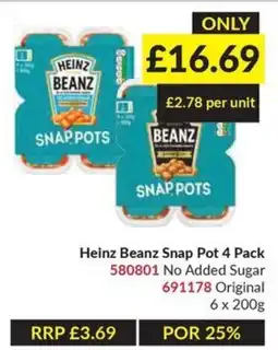 Musgrave MarketPlace Heinz Beanz Snap Pot offer