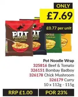 Musgrave MarketPlace Pot Noodle Wrap offer