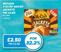 Bestway McCain 4 slow baked jackets offer
