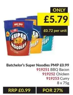 Musgrave MarketPlace Batchelor's Super Noodles offer