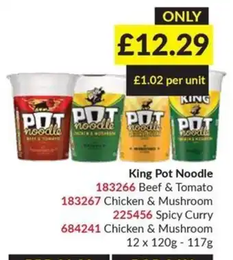 Musgrave MarketPlace King Pot Noodle offer