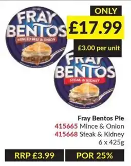 Musgrave MarketPlace Fray Bentos Pie offer