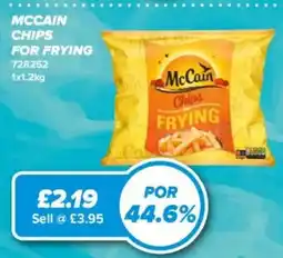 Bestway McCain chips for frying offer
