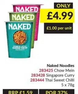 Musgrave MarketPlace Naked Noodles offer
