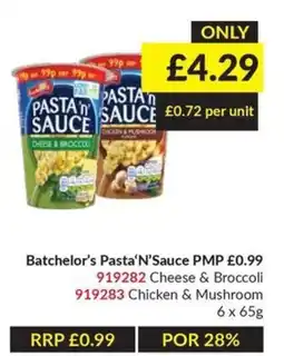 Musgrave MarketPlace Batchelor's Pasta'n'Sauce offer