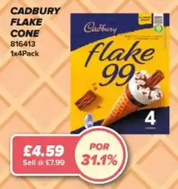 Bestway Cadbury flake cone offer