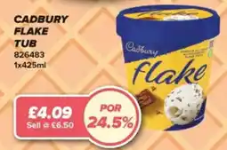 Bestway Cadbury flake tub offer