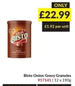 Musgrave MarketPlace Bisto Onion Gravy Granules offer
