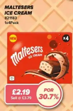 Bestway Maltesers ice cream offer
