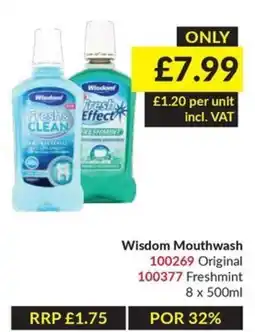 Musgrave MarketPlace Wisdom mouthwash offer