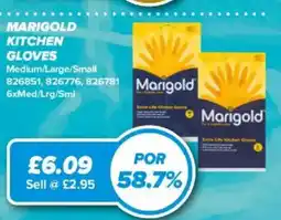 Bestway Marigold kitchen gloves offer