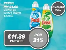 Bestway Persil bio/non-bio offer