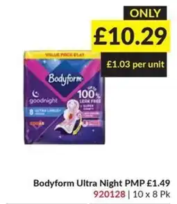 Musgrave MarketPlace Bodyform ultra night pmp offer