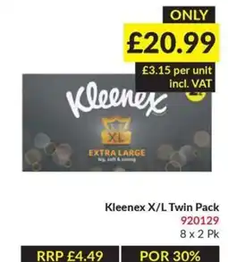 Musgrave MarketPlace Kleenex x/l twin pack offer