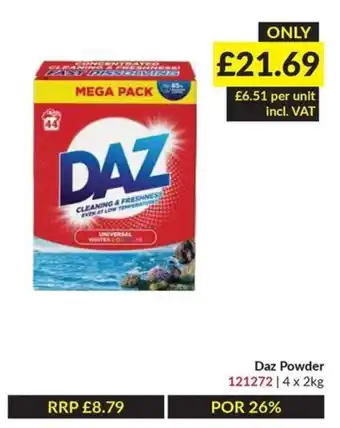 Musgrave MarketPlace Daz Powder offer