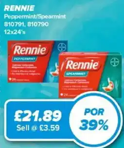 Bestway Rennie peppermint/spearmint offer