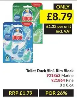 Musgrave MarketPlace Toilet Duck 5in1 Rim Block offer