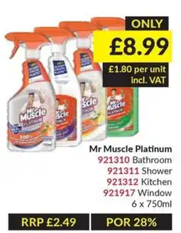Musgrave MarketPlace Mr Muscle Platinum offer
