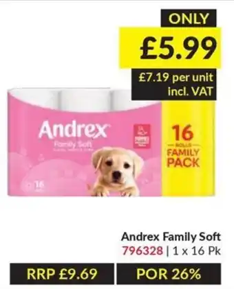 Musgrave MarketPlace Andrex Family Soft offer