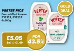 Bestway Veetee rice offer