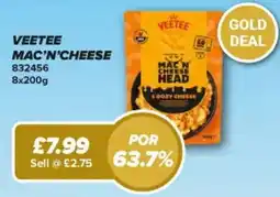 Bestway Veetee mac'n'cheese offer
