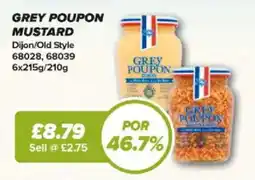 Bestway Grey Poupon mustard offer