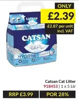 Musgrave MarketPlace Catsan cat litter offer