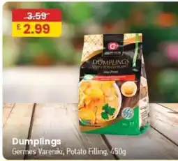 MyMINIMIX Germes Vareniki Dumplings offer