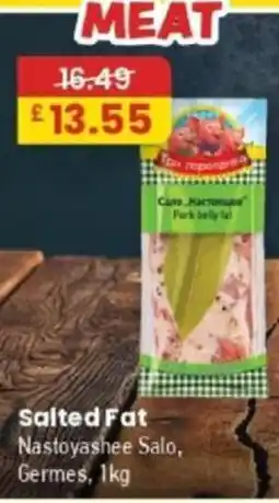 MyMINIMIX Salted Fat Nastoyashee Salo, Germes offer