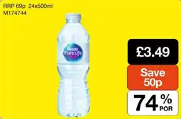 Booker Wholesale New Pure Life offer
