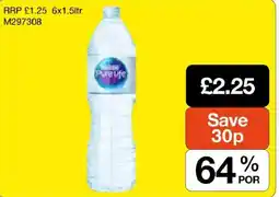 Booker Wholesale Pure Life offer