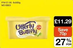 Booker Wholesale Otterly butterly offer