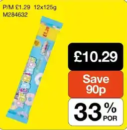 Booker Wholesale Ellie's chocolate bars offer