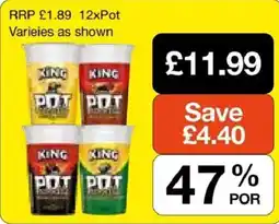Booker Wholesale King pot offer