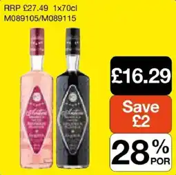 Booker Wholesale Cordon Bleu gin offer