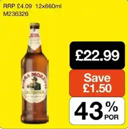 Booker Wholesale Mora mora dutch beer offer