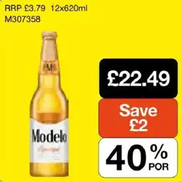 Booker Wholesale Modelo beer offer
