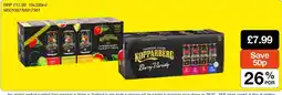 Booker Wholesale Kopparberg berry variety offer
