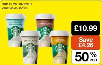 Starbucks coffee