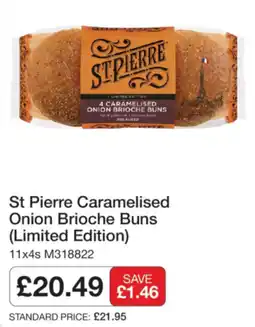 Makro St Pierre Caramelised Onion Brioche Buns offer