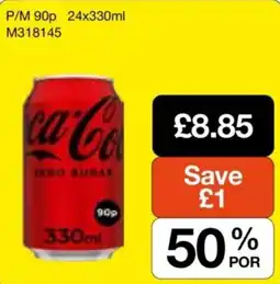 Makro Coca-Cola zero sugar offer